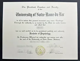 Where to buy University of Notre Dame diploma?buy UND fake degree online.