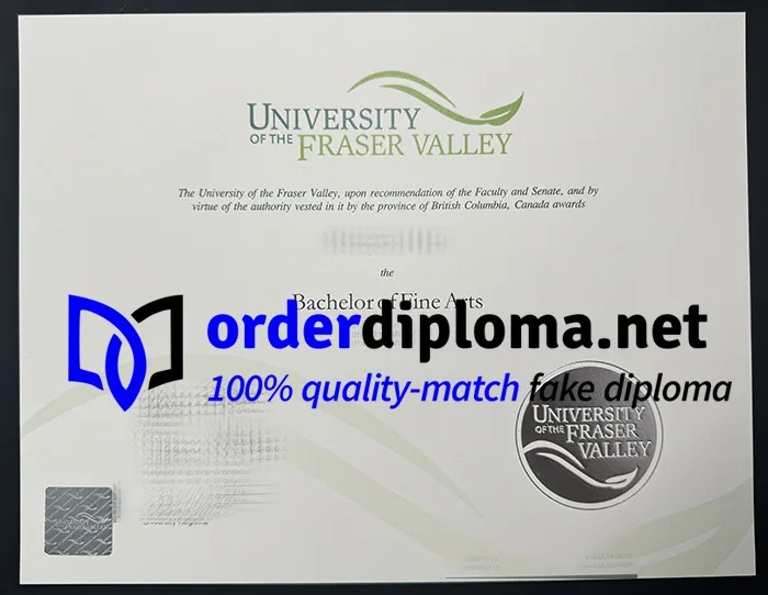 purchase realistic University of the Fraser Valley degree