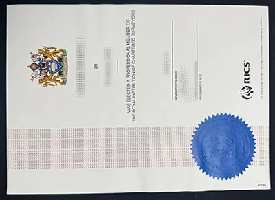 How to buy RICS fake certificate?