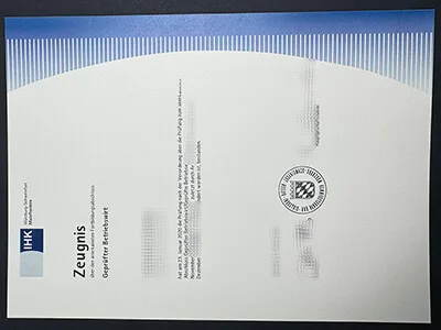 Where to get IHK Köln diploma?