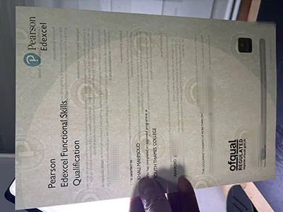 buy Pearson Edexcel Functional Skills Qualification certificate online.