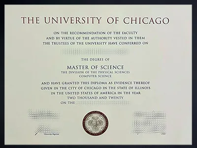 buy University of Chicago certificate