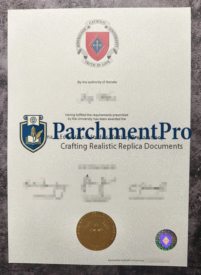 purchase realistic Australian Catholic University diploma
