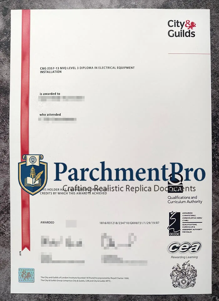 purchase realistic City & Guilds NVQ Level 3 Diploma