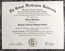 Buy a Certified George Washington University Diploma Now