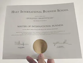 Genuine Hult International Business School Diploma for Sale Online