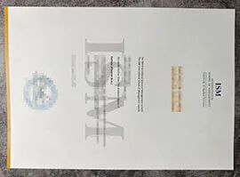 purchase realistic International School of Management degree