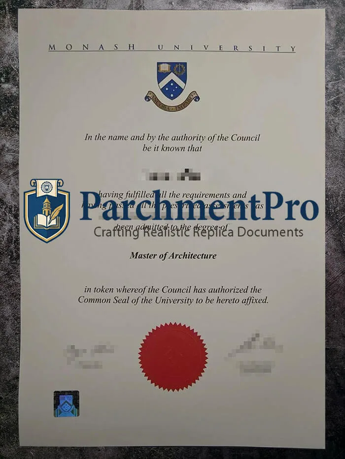 purchase realistic Monash University diploma