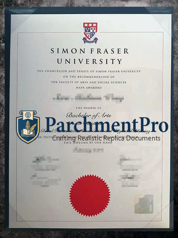 purchase realistic Simon Fraser University diploma