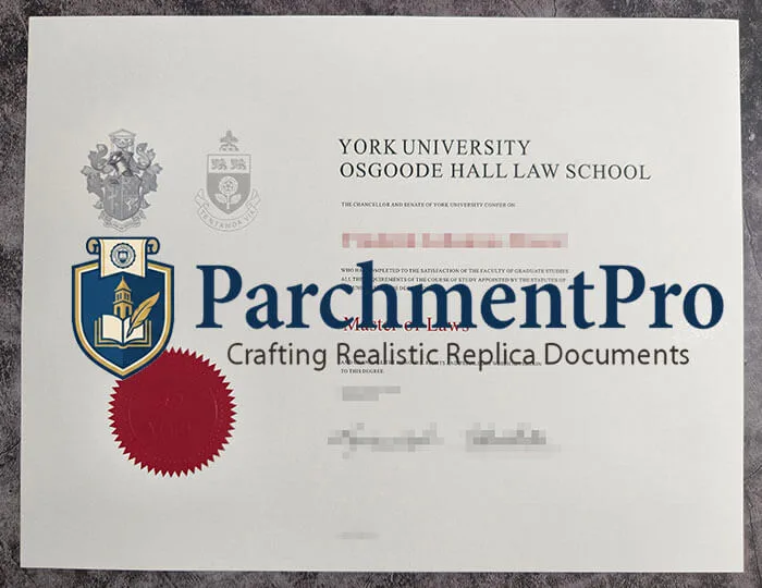 purchase realistic York University diploma
